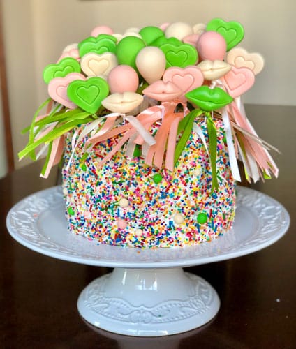 Bolo Balões com Pasta Americana - Versátil, Divertido e Diferente