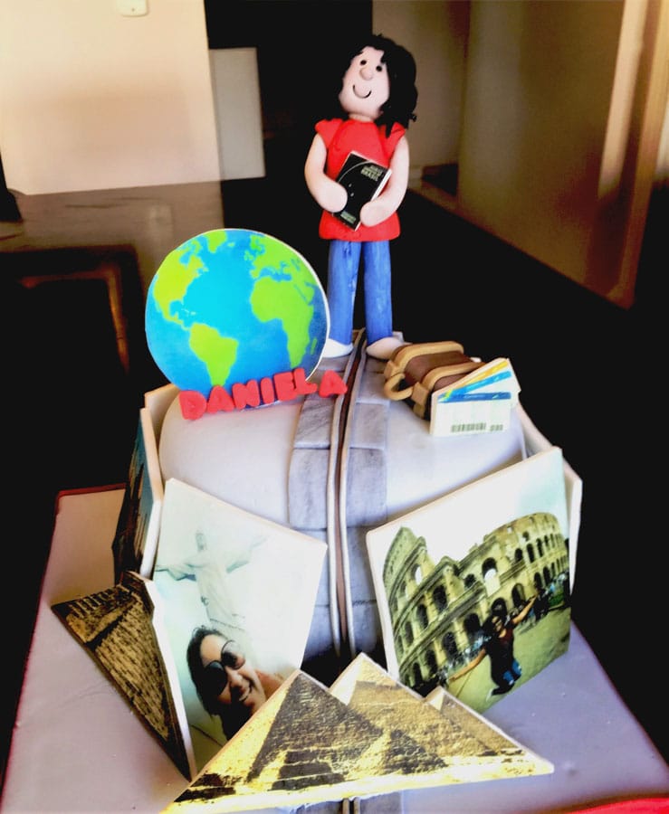 Bolo da Mochileira: Para Quem Tem o Mundo como Destino