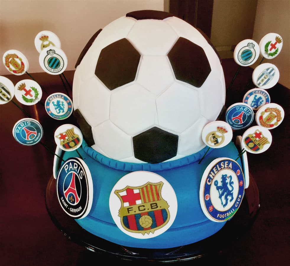 Bolo Futebol Europeu: Champions League na Sua Festa