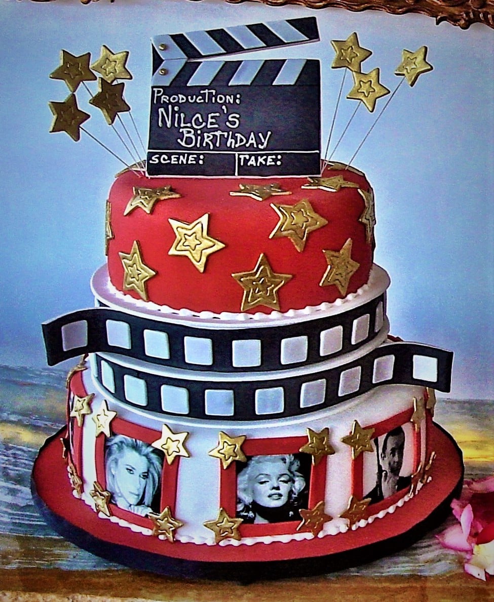 Bolo Cinema - Veja um bolo lindo no Tema Cinema