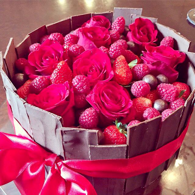 Bolo Dia dos Namorados com Pasta Americana - Zona Sul - Panamby - 3