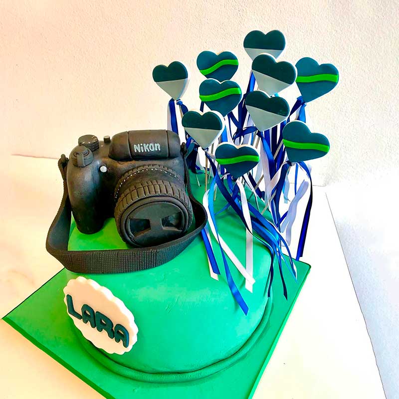 Bolo do Fotógrafo, Um Flash de Diversão e Sabor! - Luciane Frate