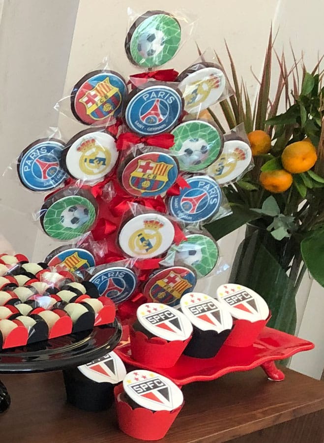 Bolo do Time São Paulo - Cake Designer - Pinheiros - Zona Oeste - 2