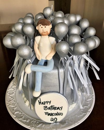 Bolo de Aniversário para Adulto - 79