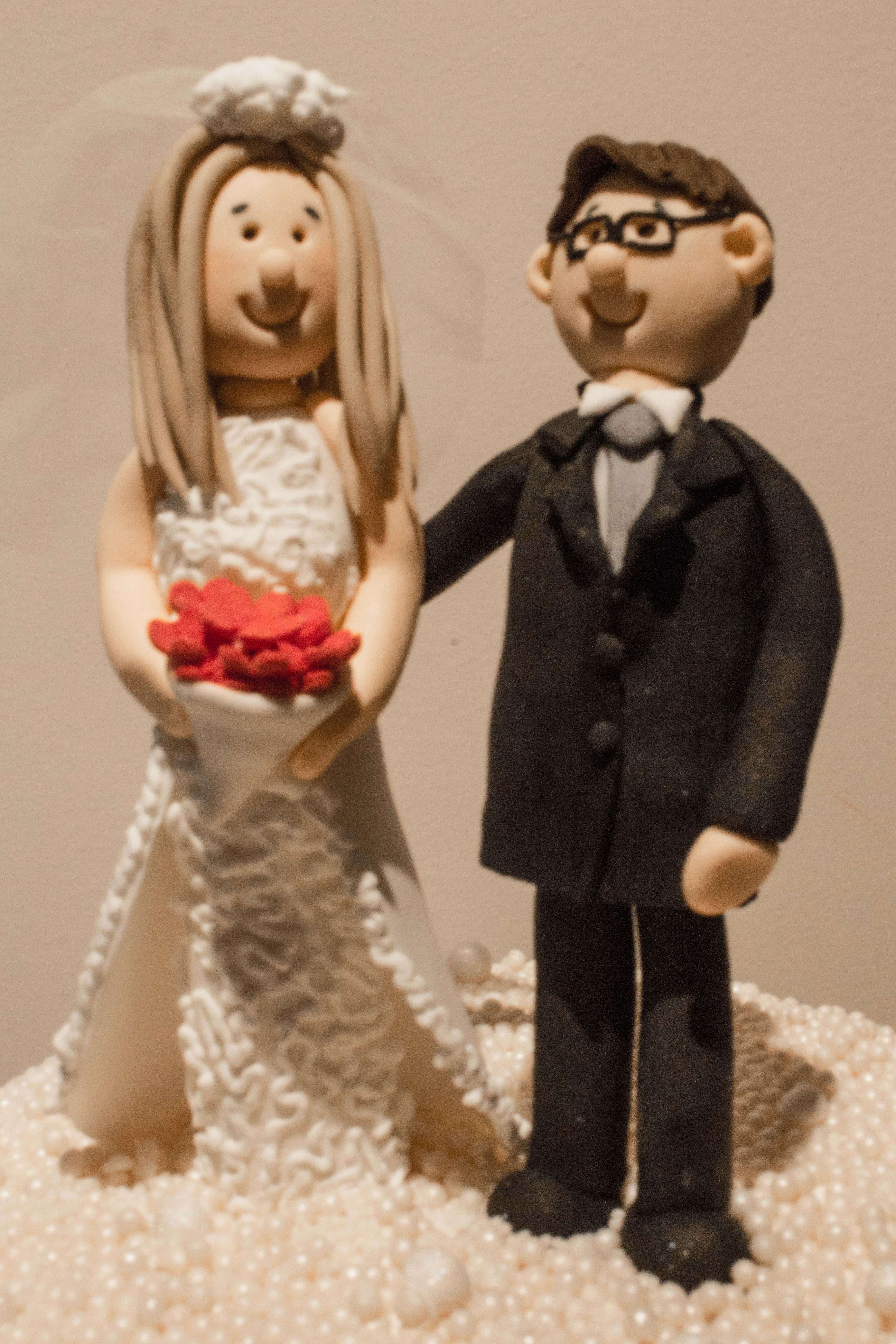 Bolo de Casamento Decorado - 1