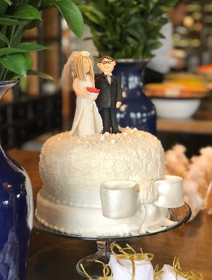 Bolo de Casamento Decorado - 6