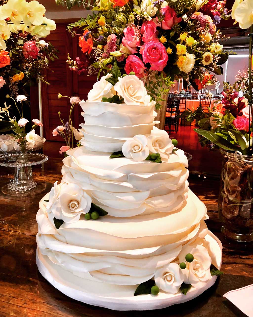 Bolo de Casamento Decorado - 8