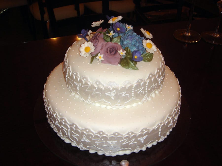 Bolo de Casamento Decorado - 10