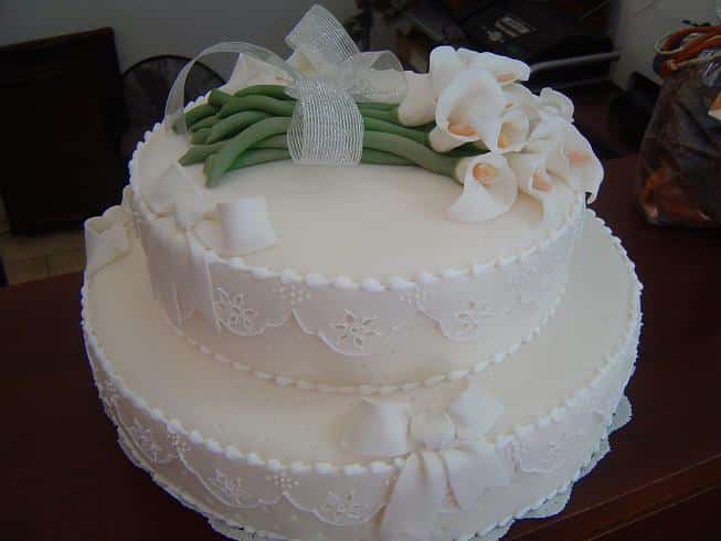 Bolo de Casamento Decorado - 13