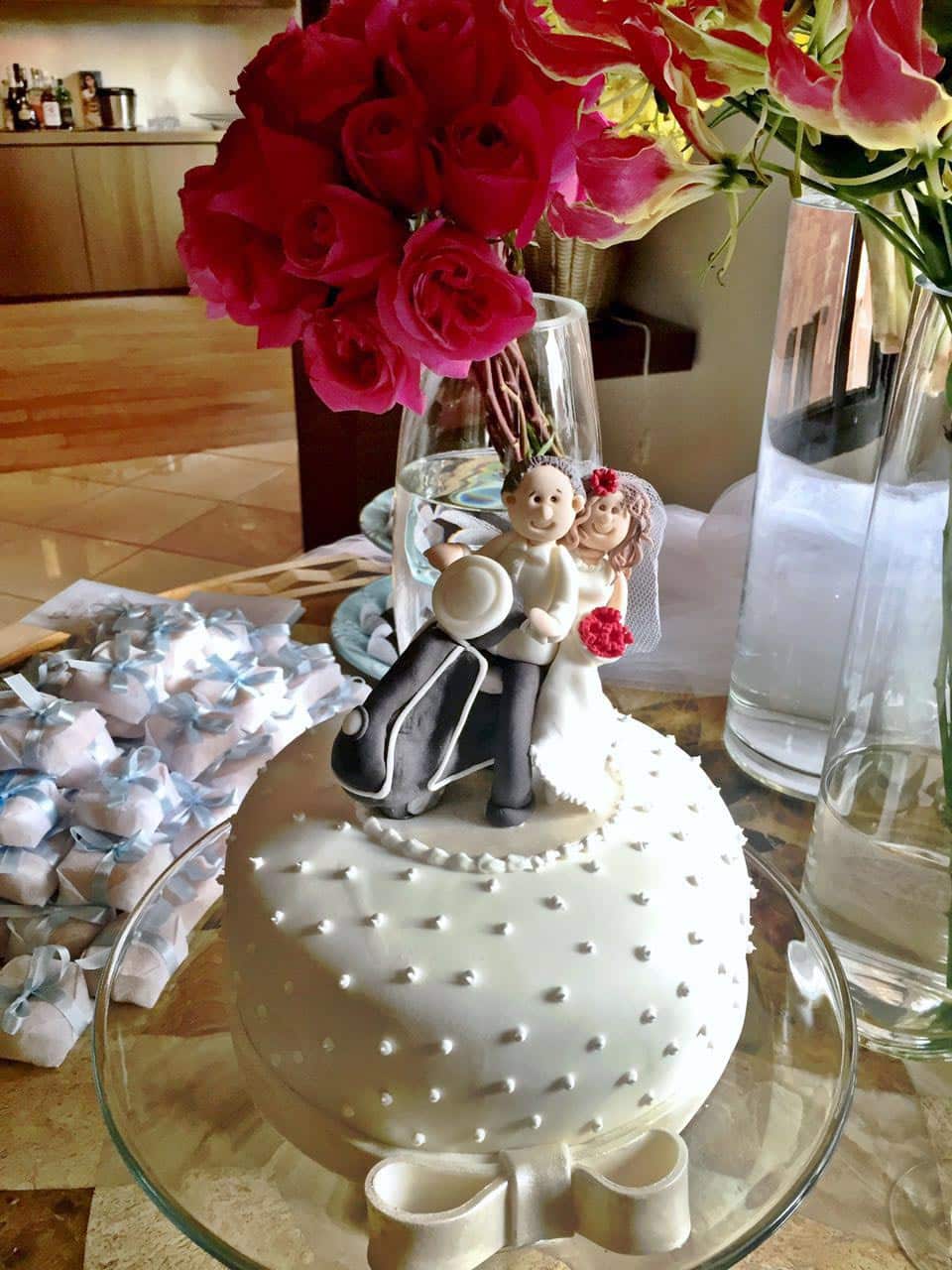 Bolo de Casamento Decorado - 14