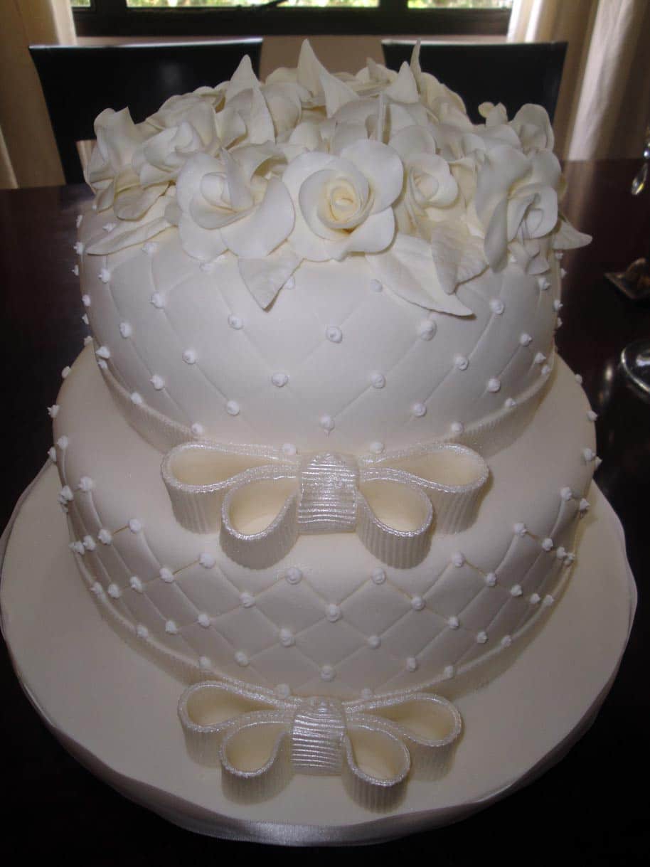 Bolo de Casamento Decorado - 19