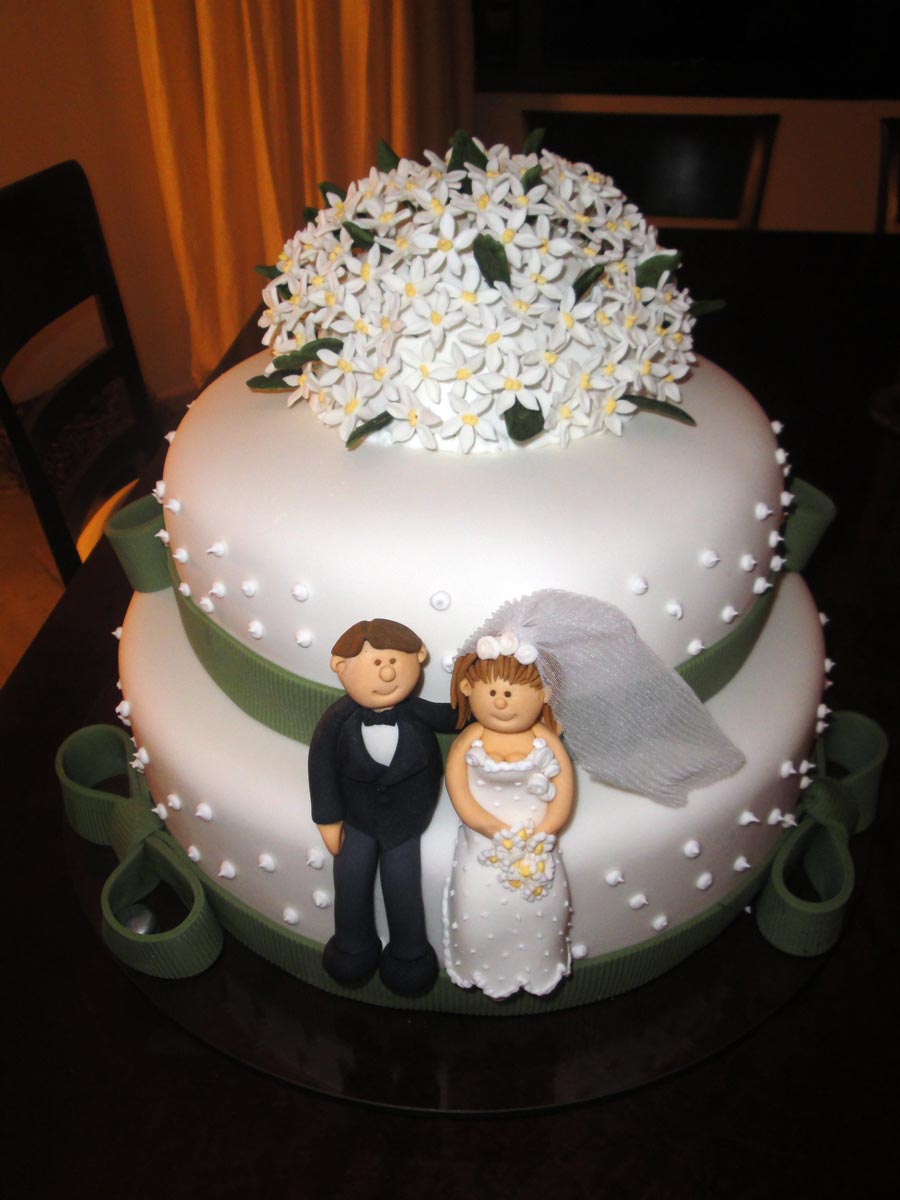 Bolo de Casamento Decorado - 22