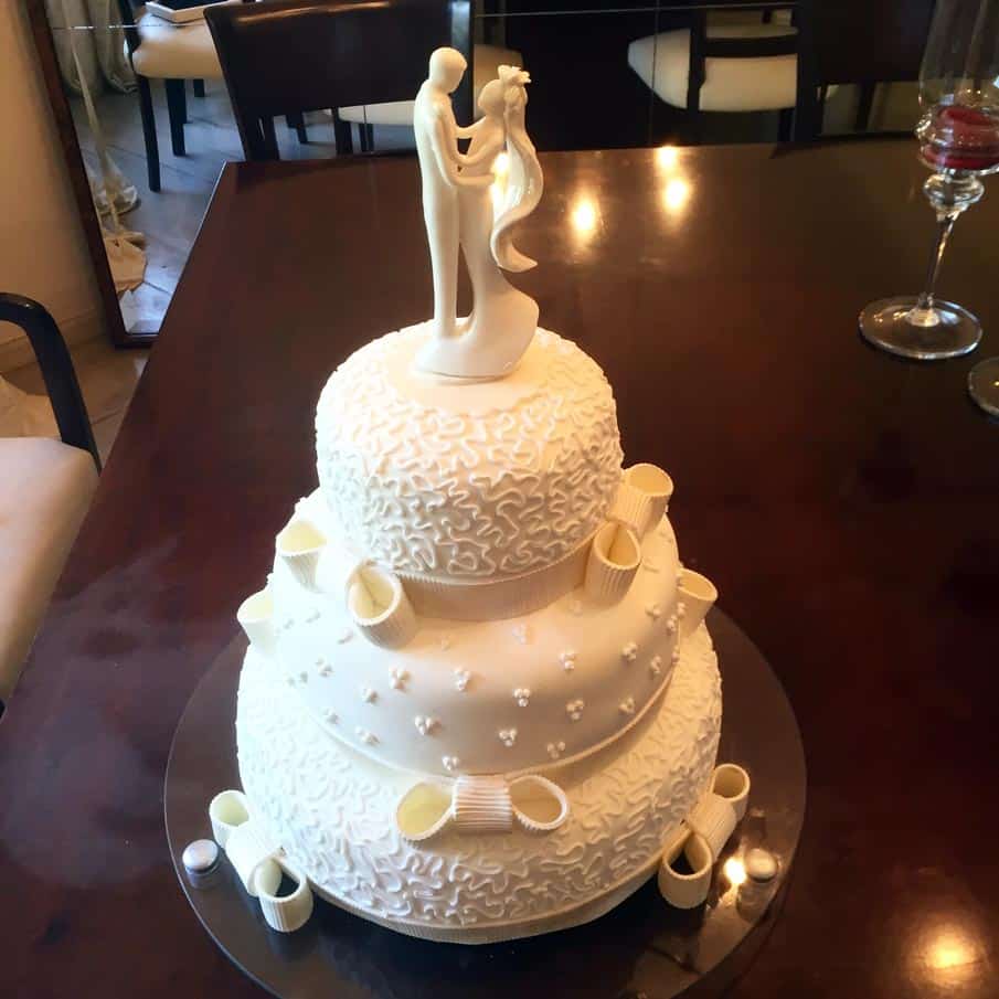 Bolo de Casamento Decorado - 27