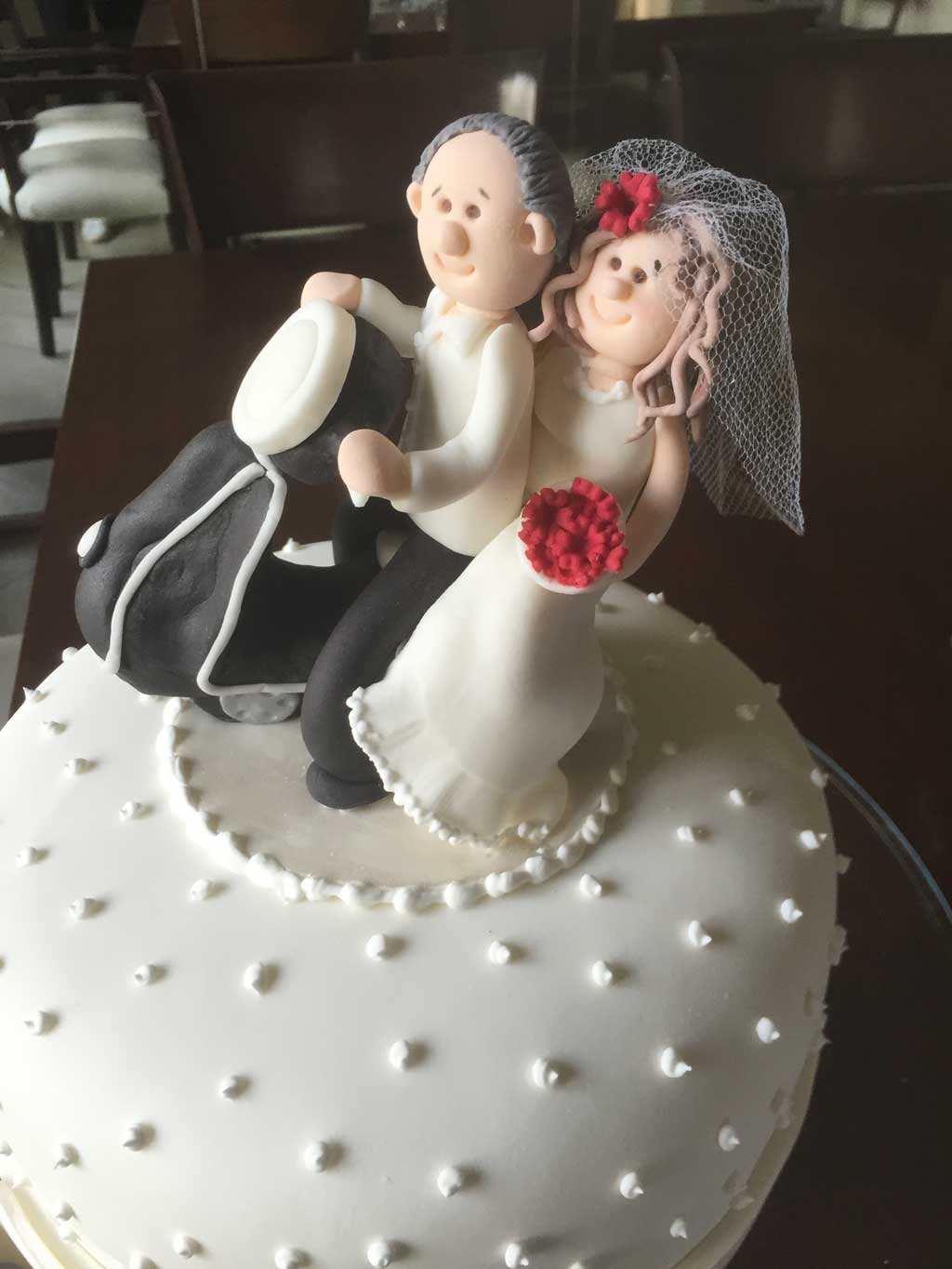 Bolo de Casamento Decorado - 30