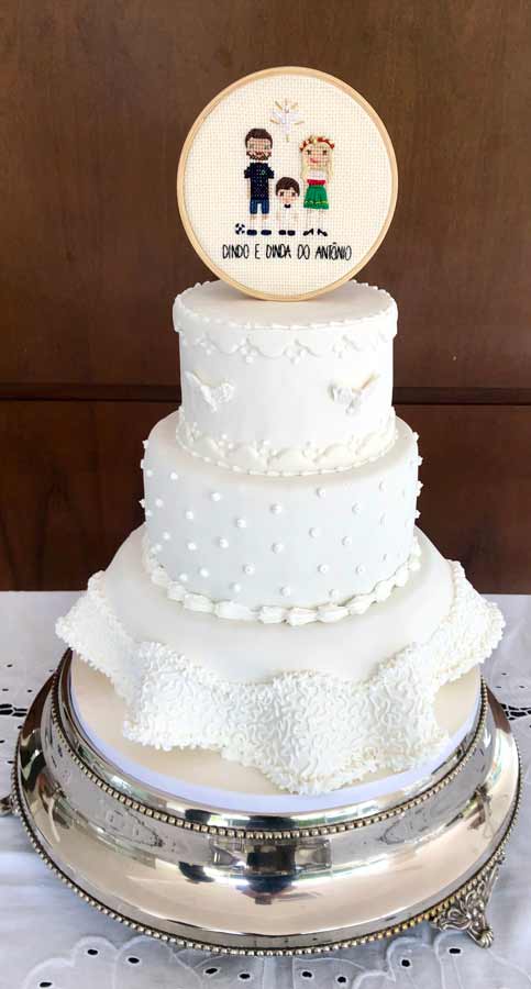 Bolos e Docinhos de Batizado - 3