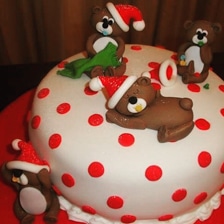 Doces Decorados para o Natal - 46