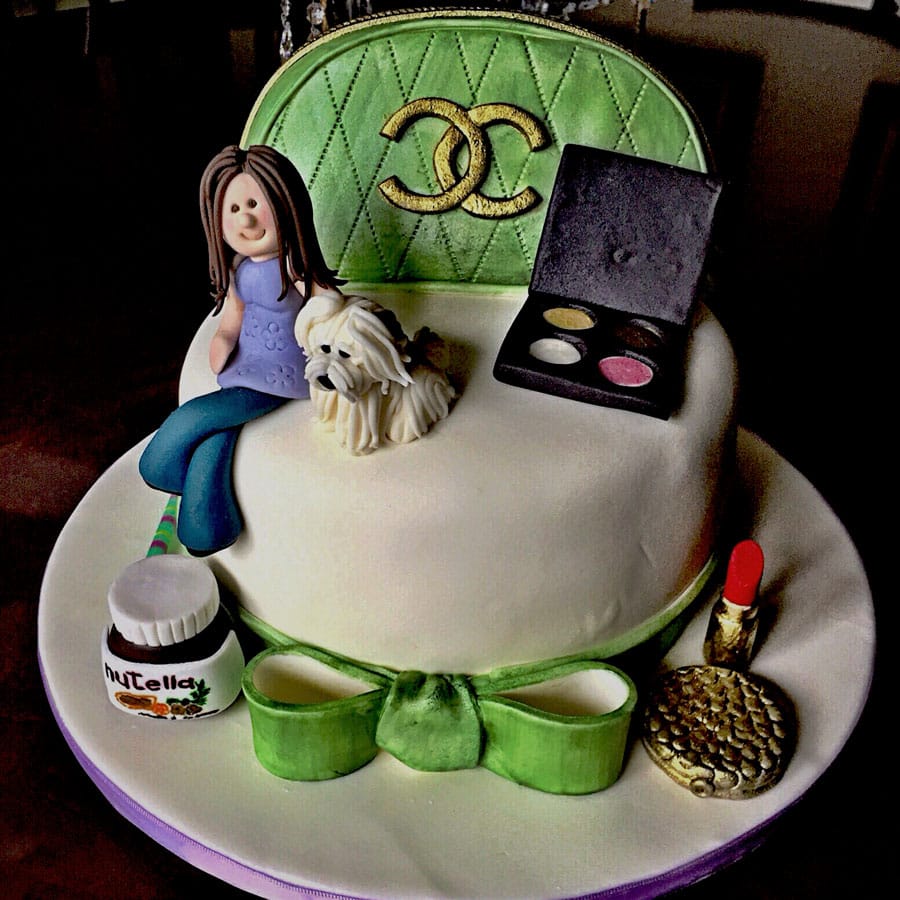 Bolo Maquiagem- Make up Cake